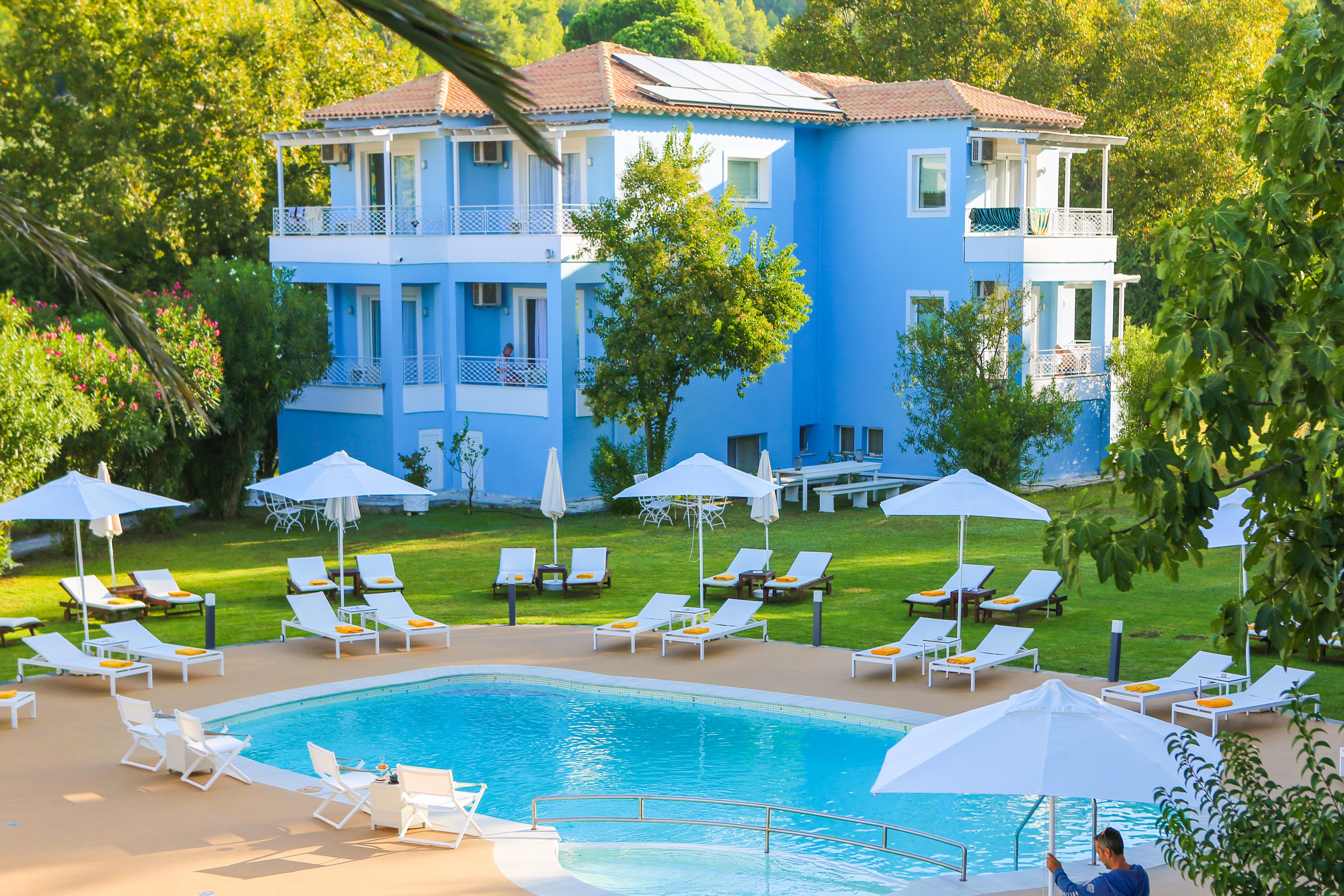 Mandraki Village Boutique Hotel Koukounaries Exterior foto